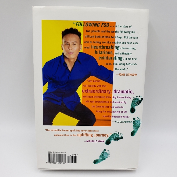 3/$12 Following Foo Hardcover Book B.D. Wong - Picture 5 of 7